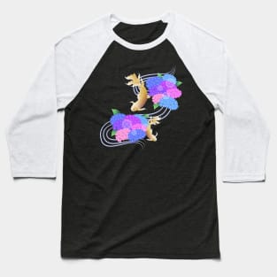 Silk Patterns - Hanachouzu Baseball T-Shirt
